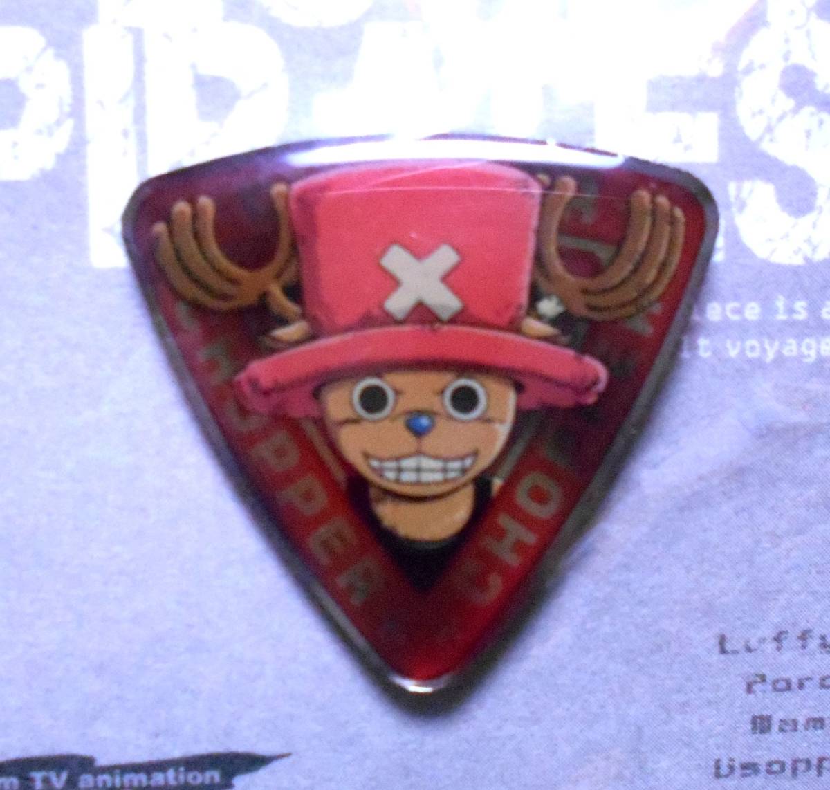 :【新品!!】 ワンピース チョッパー ピンズ ピンバッジ ピンバッチ ムービック movic CHOPPER 尾田栄一郎 ONE PIECE_画像2