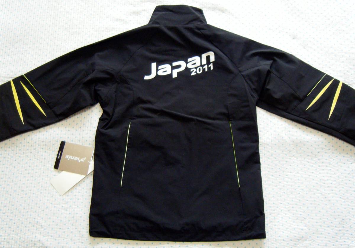 フェニックス　phenix　10 FW JAPAN NATIONAL TEAM 2011　トレーニング用高機能シェルジャケット　黒色　サイズ M　スポンサーワッペン付き_画像3