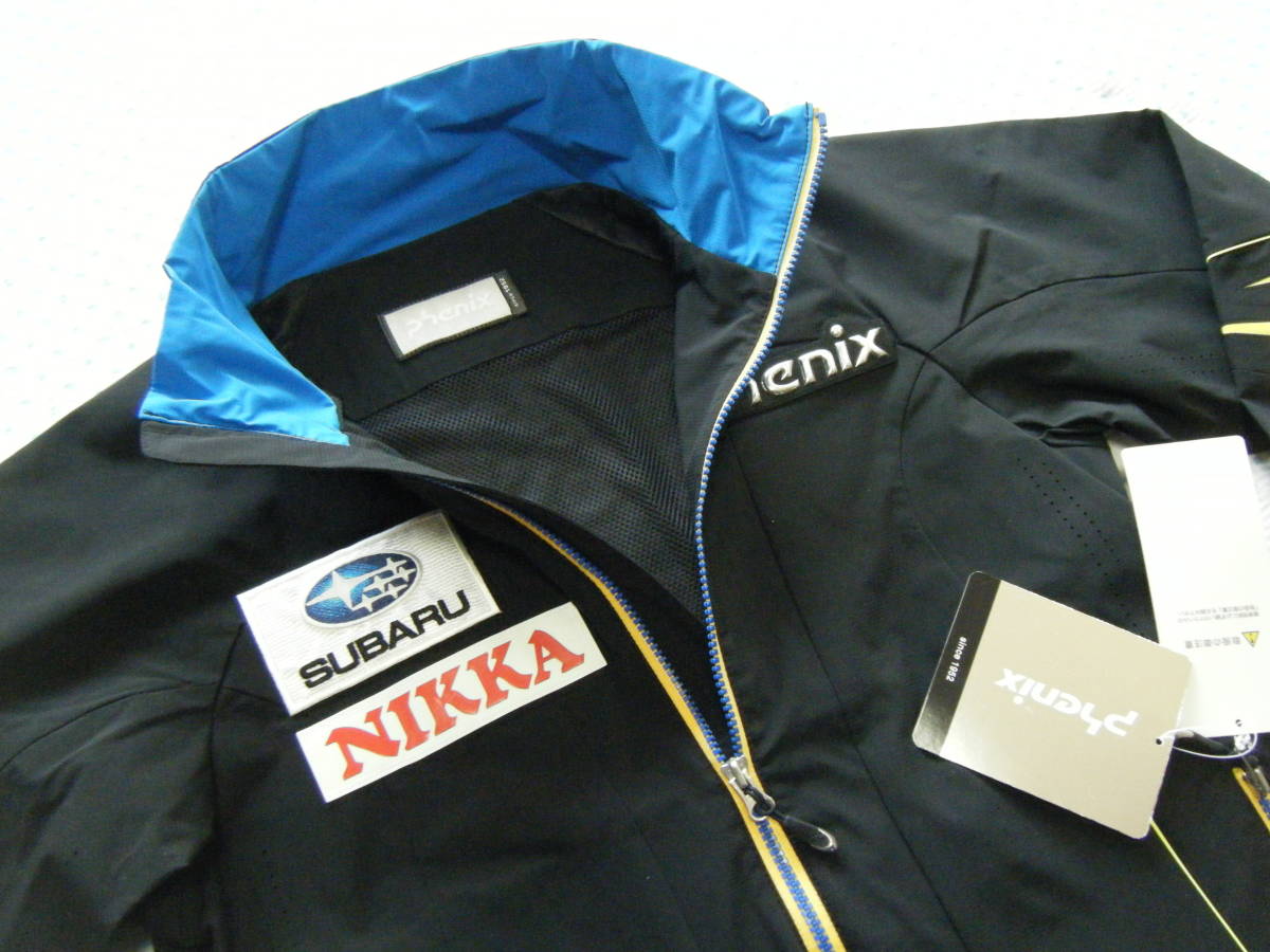 フェニックス　phenix　10 FW JAPAN NATIONAL TEAM 2011　トレーニング用高機能シェルジャケット　黒色　サイズ M　スポンサーワッペン付き_画像2