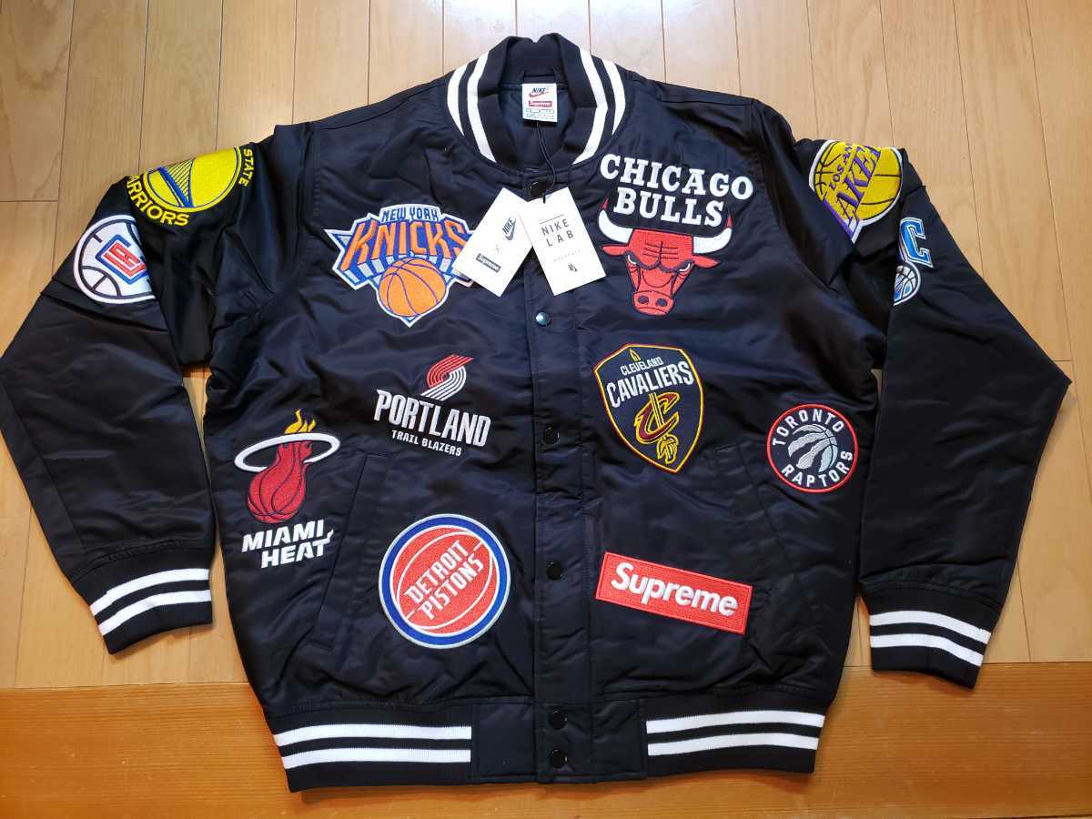 ヤフオク! - 激レア Sサイズの未使用品 supreme NIKE NBA jac...