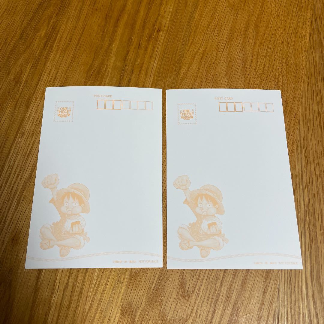 ONE PIECE 東京ワンピースタワー限定 ポストカード はがき カード カタクリ ルフィ ビッグマム ドフラミンゴ 非売品 ノベルティ