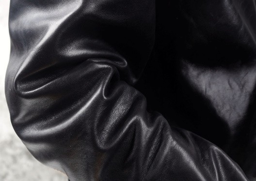 黒芯　ホースハイド カウボーイ　Gジャン ライダース レザージャケット ブラック 2XLサイズ ファースト タンニンなめし 馬革_画像8