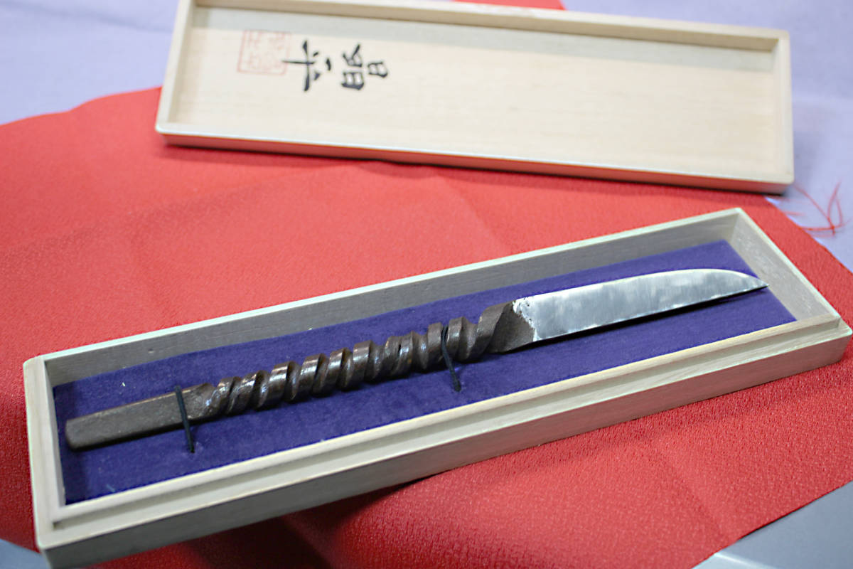  screw . small sword ] sword Takumi river .. flat . warehouse country Japanese sword 
