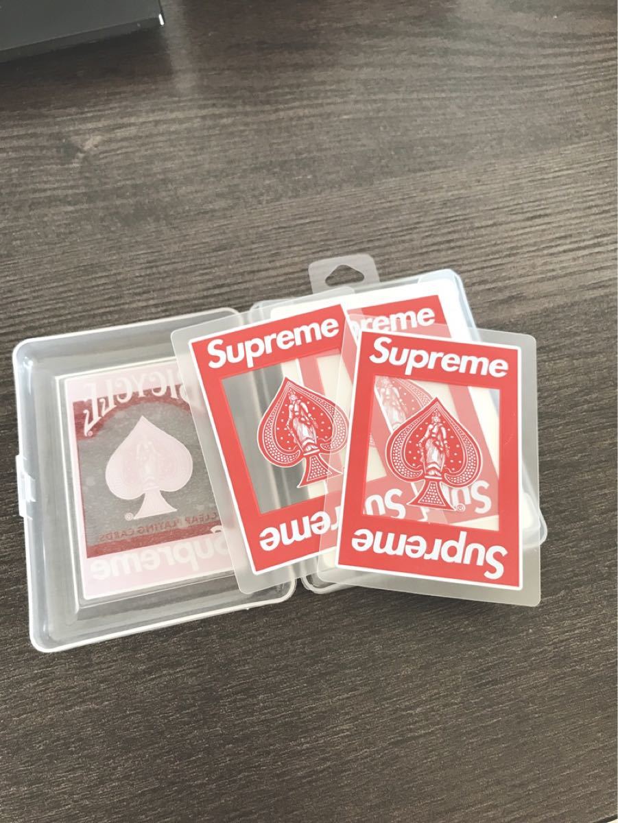 シュプリーム supreme 透明トランプ 1枚|Yahoo!フリマ(旧PayPayフリマ)
