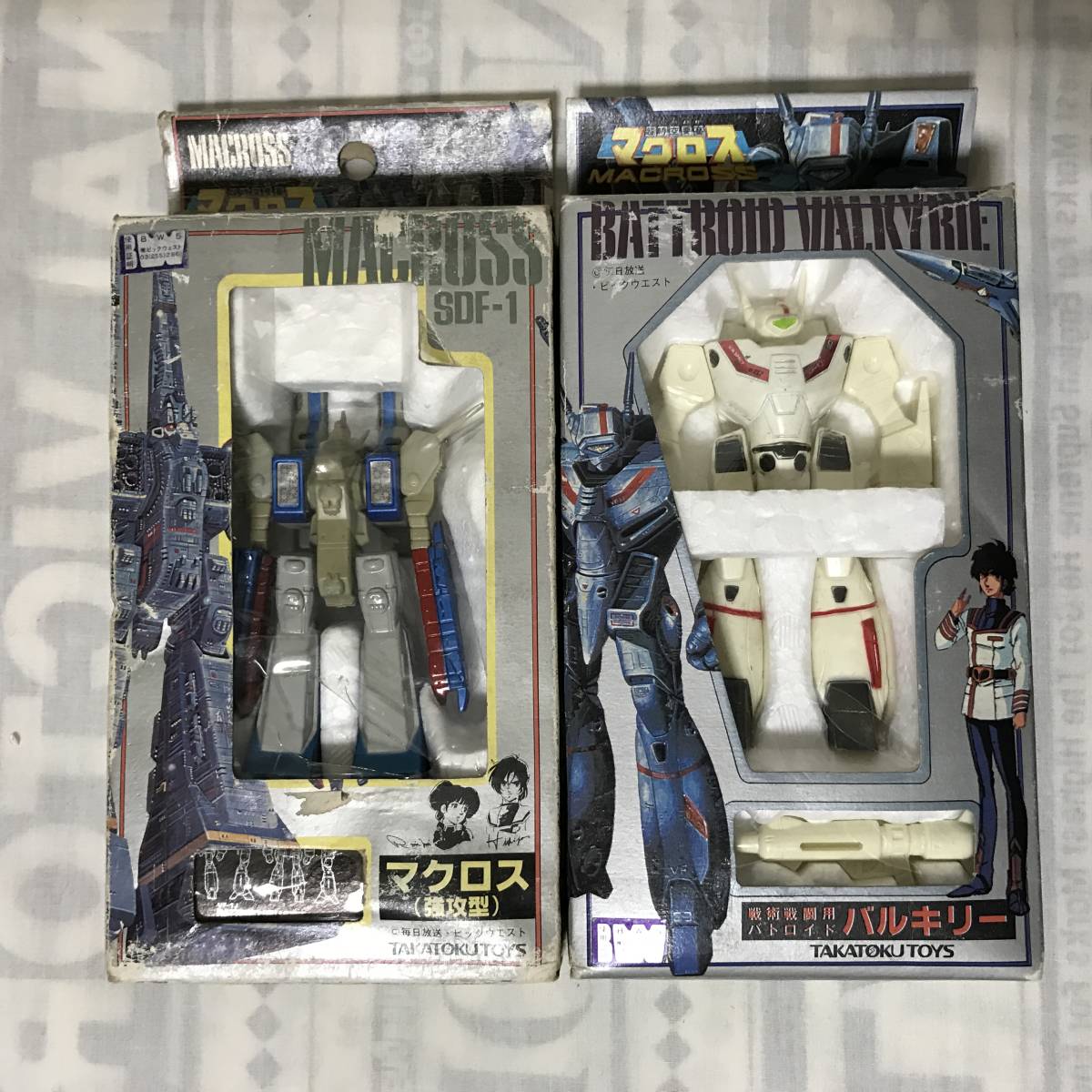 タカトクトイス超時空要塞マクロスSDF-1 強攻型&VF-1J バトロイド