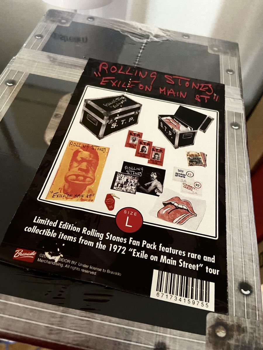NEW 未開封 Rolling Stones Exile On Main St 1972 S.T.P Fan Pack Road Case ストーンズ メイン・ストリートのならず者 BOX