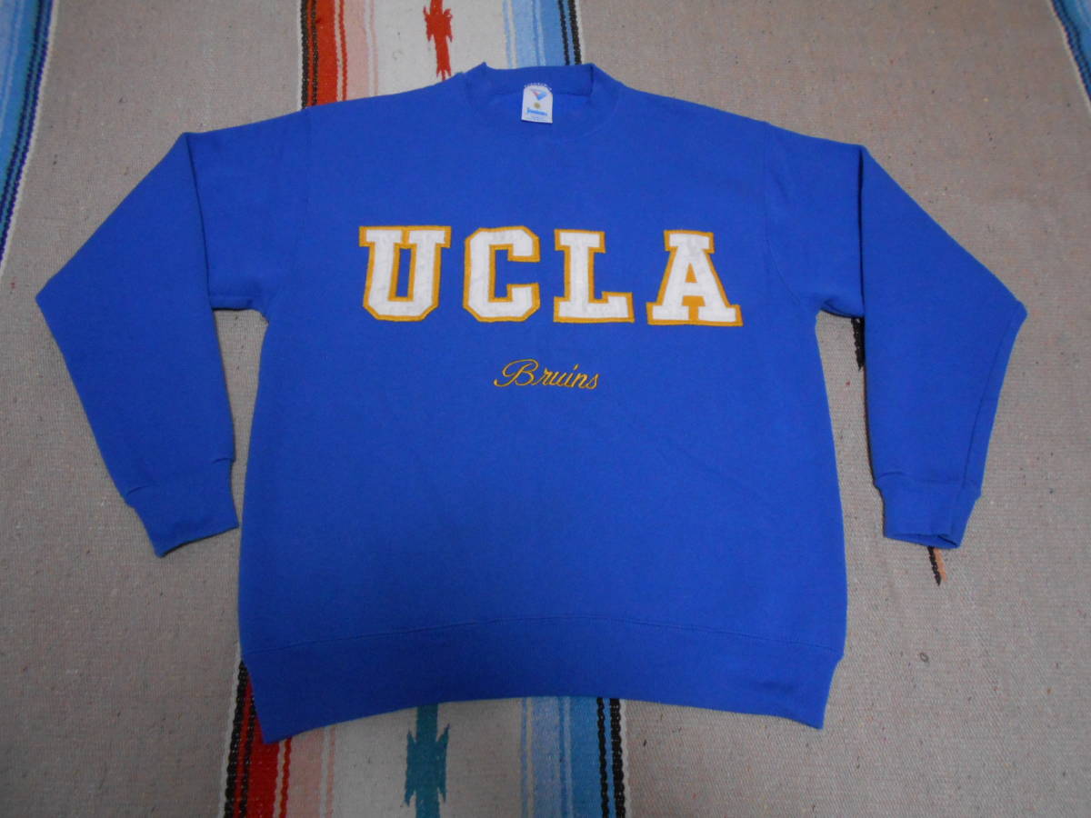 １９８０年代製 UCLA BRUINS JOSTENS UNIVERSITY OF CALIFORNIA LOSANGELESカリフォルニア大学 ビンテージ スウェット MADE IN USA VINTAGE_画像1
