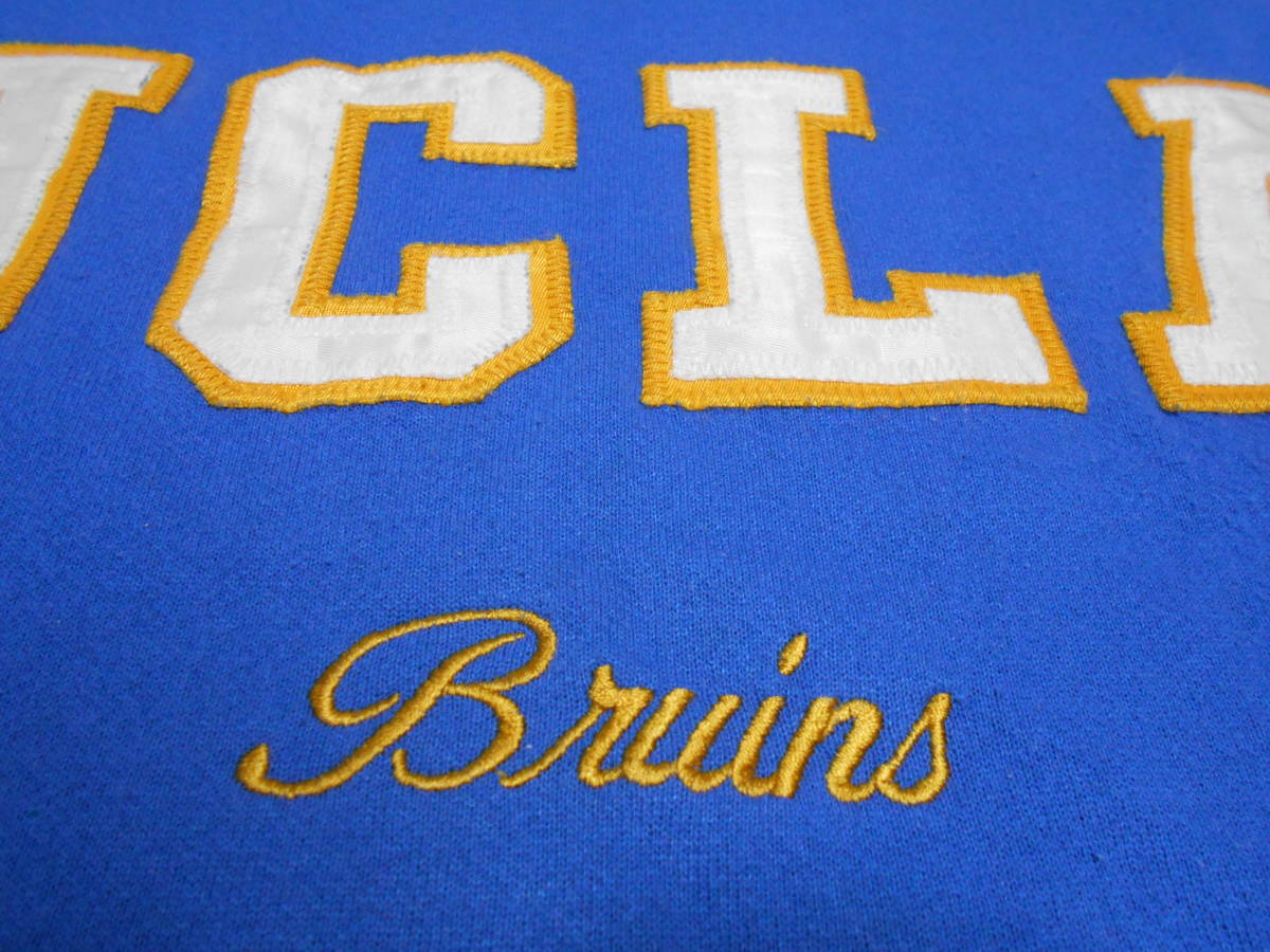 １９８０年代製 UCLA BRUINS JOSTENS UNIVERSITY OF CALIFORNIA LOSANGELESカリフォルニア大学 ビンテージ スウェット MADE IN USA VINTAGE_画像9