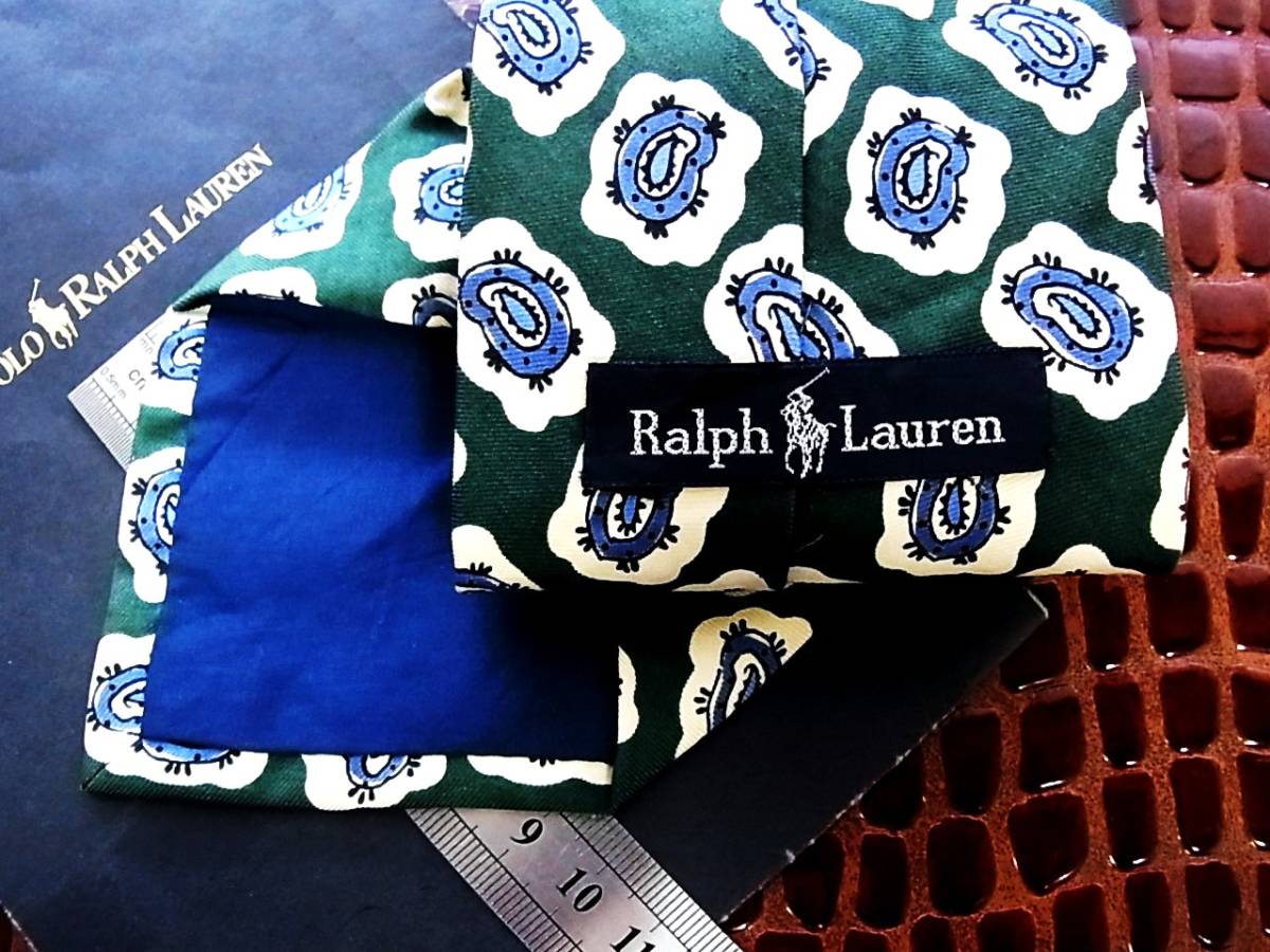 *E350R* stock disposal SALE* Ralph Lauren [peiz Lee ] necktie 