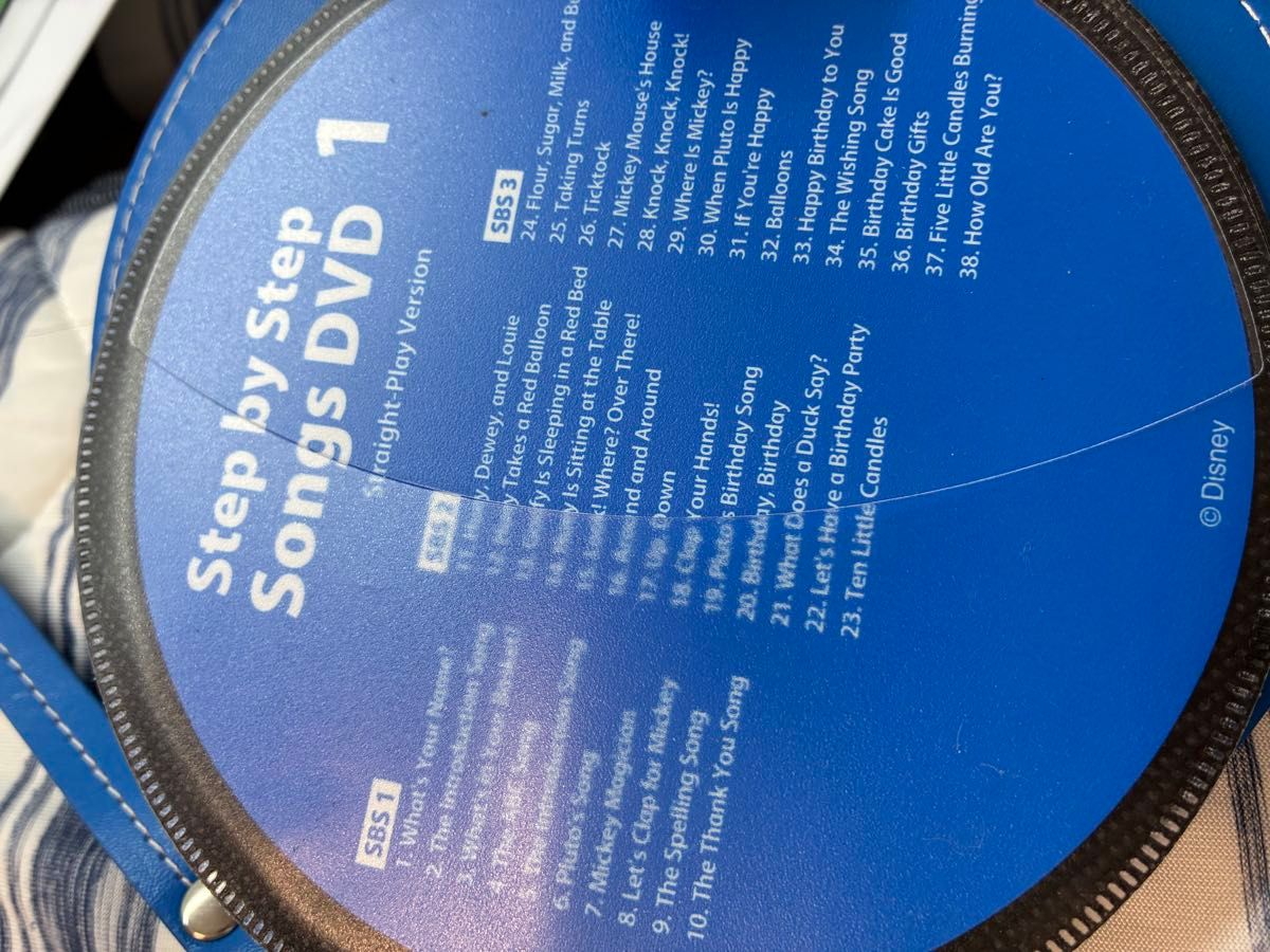 DWE ディズニー英語システム ステップバイステップソングス DVD 非売品