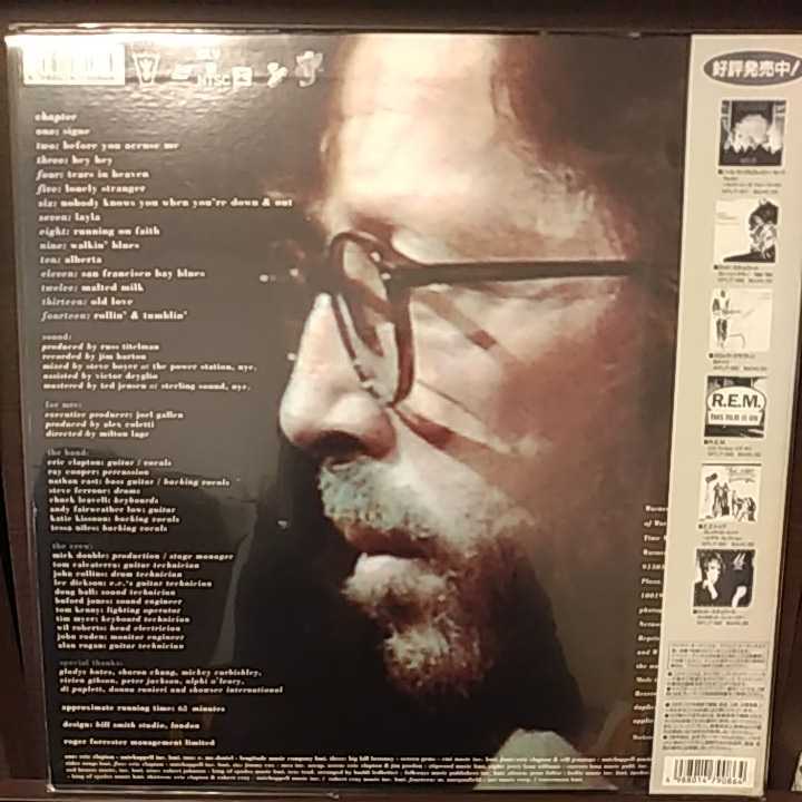 LD 帯付/ERIC CLAPTON UNPLUGGED_画像2