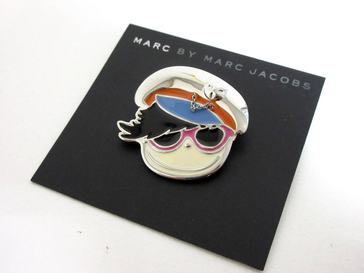 未使用品 マークバイマークジェイコブス MARC BY MARC JACOBS ブローチ yg234_画像1