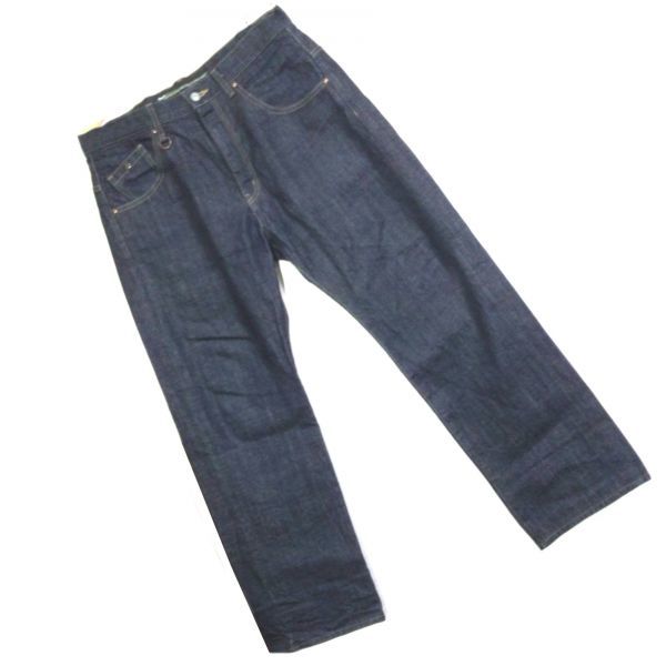 Back Channel back channel 13.5oz GHOST LION BAGGY DENIM ghost lion buggy Denim L jeans pants 