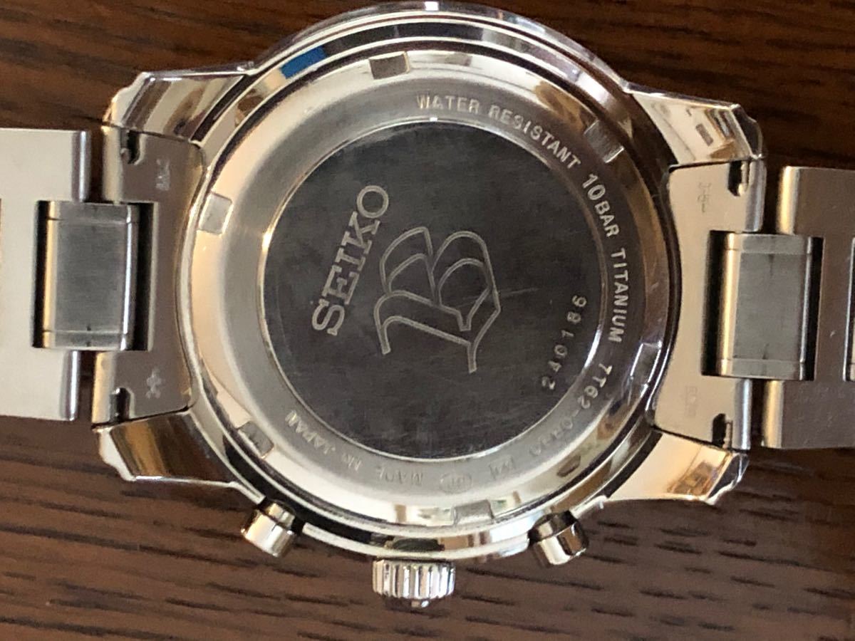 極希少 ブライツ セイコー SAGR003 7T62クロノグラフ 完動美品 極希少 ブライツ セイコー SAGR003 7T62クロノグラフ 完動美品