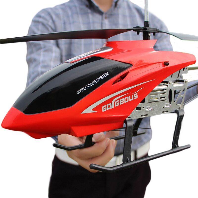3.5CH 80 センチメートル超大型ヘリコプターリモートコントロール航空機抗秋RCヘリコプター充電おもちゃドローンモデルUAV屋外フライモデル_画像1