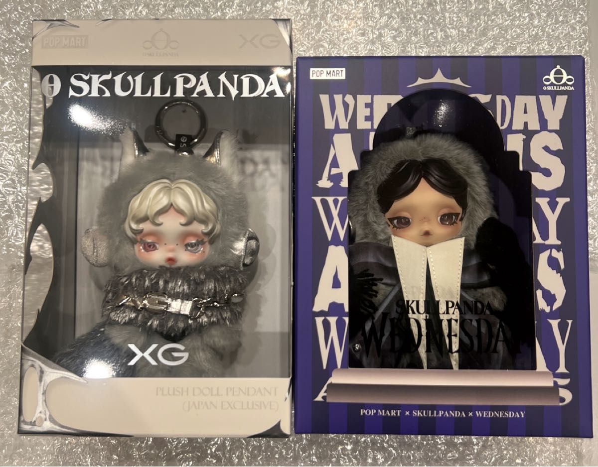正規品 日本限定 スカルパンダ XG Wednesday POPMART skullpanda