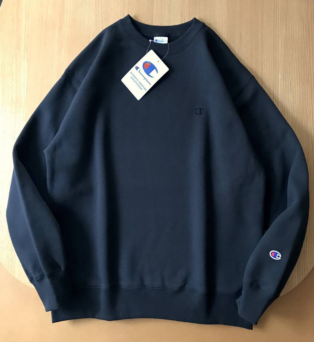 CIAOPANIC × Champion / クルーネック スウェット /黒 S / 完売■別注 チャオパニック チャンピオン スウェット シャツ_画像2