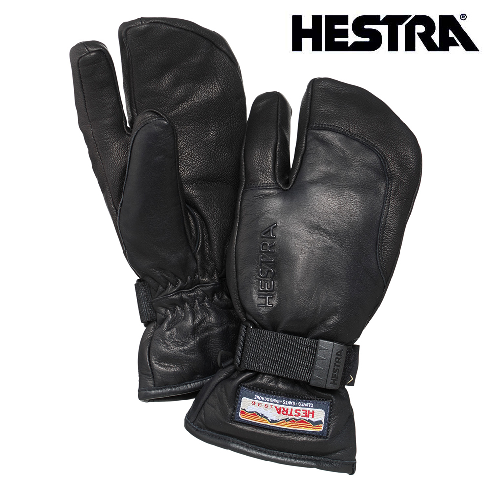 22-23 HESTRA 3-Finger Leather Full GTX