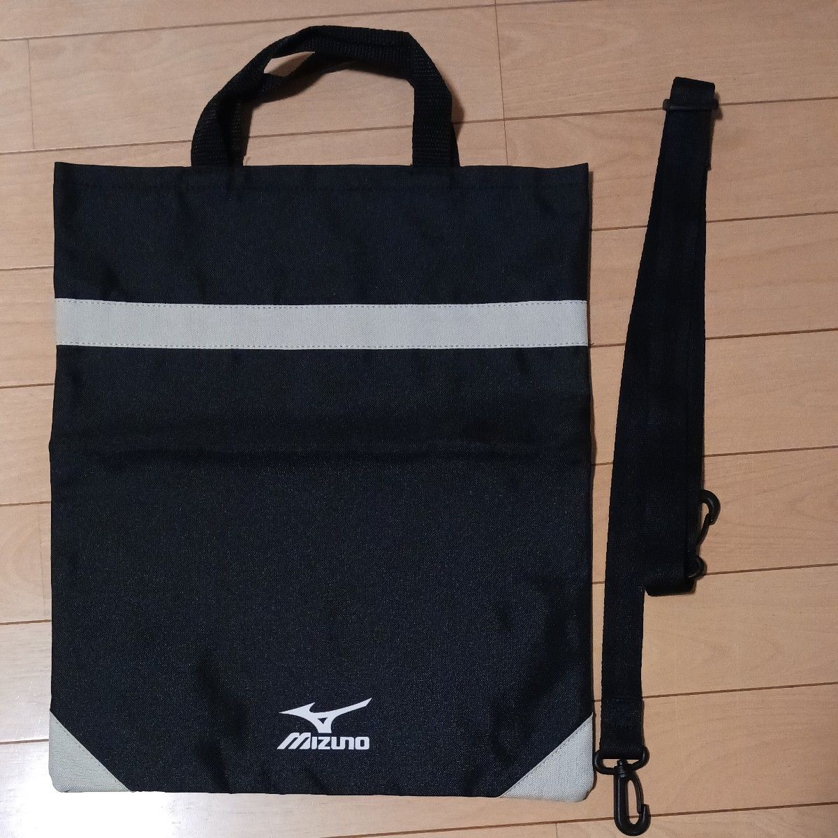 ミズノ トートバッグ 2way ブラック 黒 MIZUNO｜Yahoo!フリマ（旧 