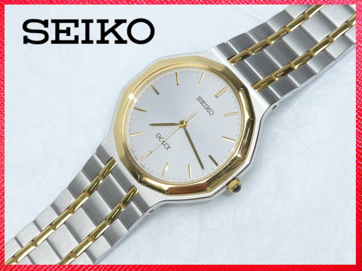 大注目】 SEIKO ｓ 動作展示処分品 DOLCE セイコー 上質腕時計 その他