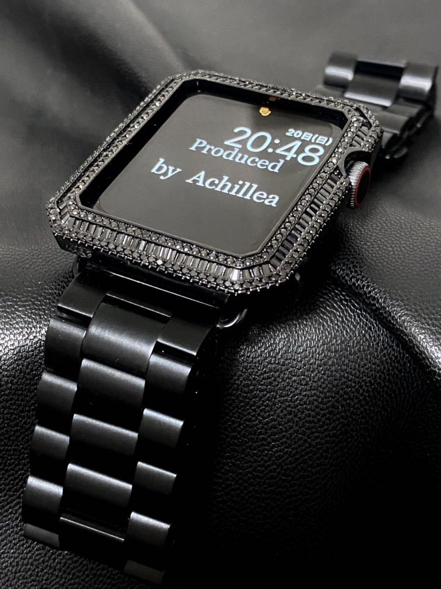 超歓迎された】 即日発送☆44mm40mm☆アップルウォッチカスタムベゼル ...
