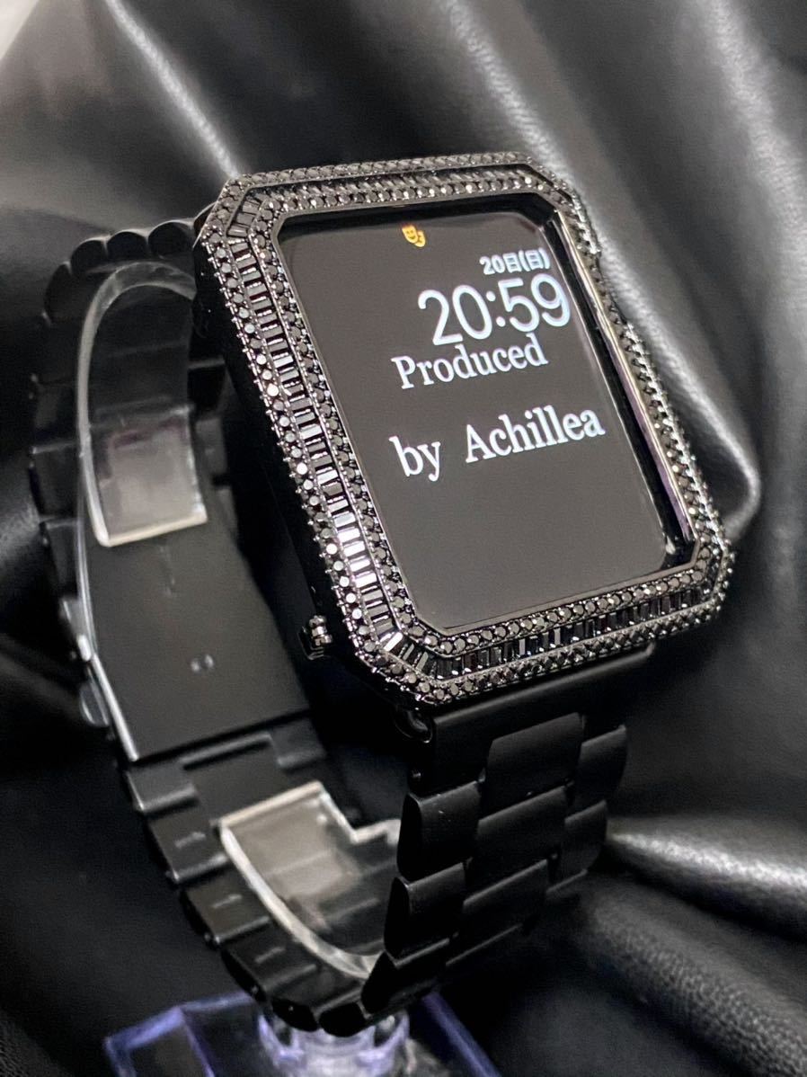 超歓迎された】 即日発送☆44mm40mm☆アップルウォッチカスタムベゼル ...