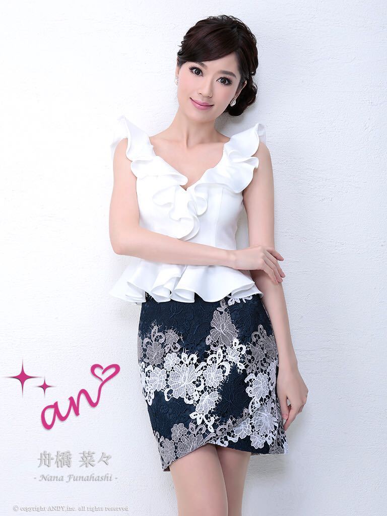 新品未使用【Andy ANDY 】ミニドレス/ キャバドレス-