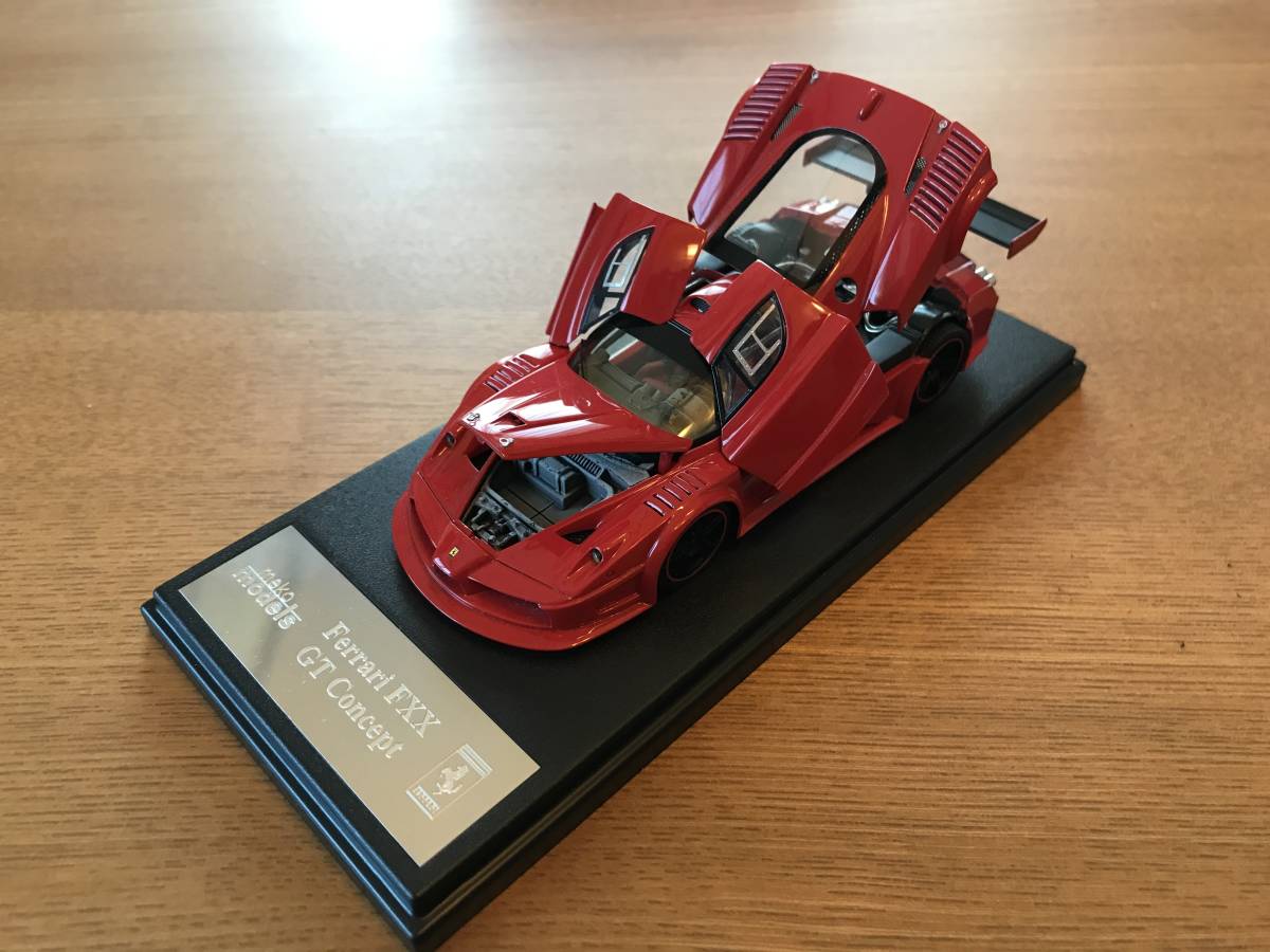 1/43 meko models 【赤】 FXX GT Concept Red with black wheels