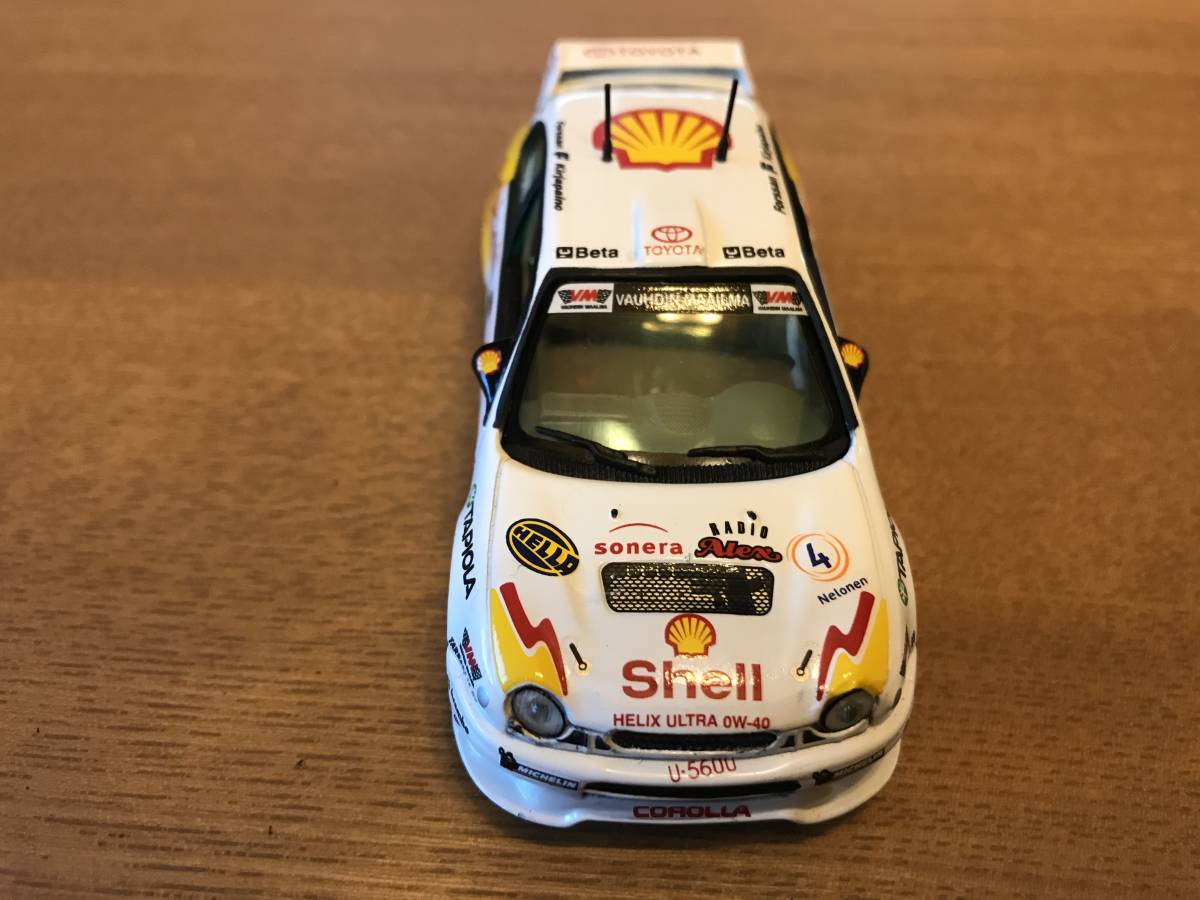 * 1/43 SKID [Shell] Toyota Corolla WRC #1 P.HAGSTROM collection DEFA* Rally 1998