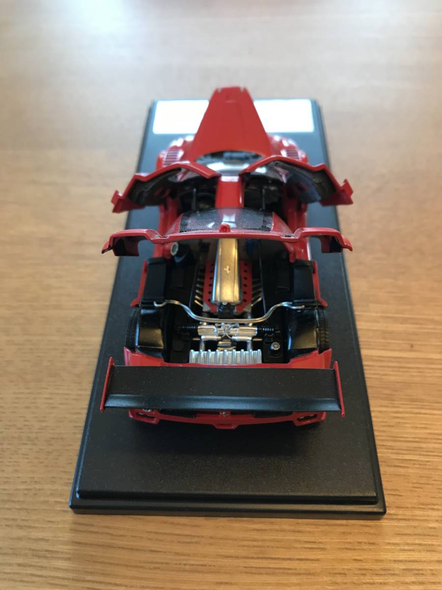 1/43 meko models [ red ] FXX GT Concept Red with black wheels