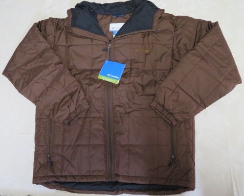 新品タグ付【Columbia ブラウンがあたたかいキュンブーグレイシャージャケット】コロンビア★XL★O-KHUMBU GLACIER JACKET★PM5078