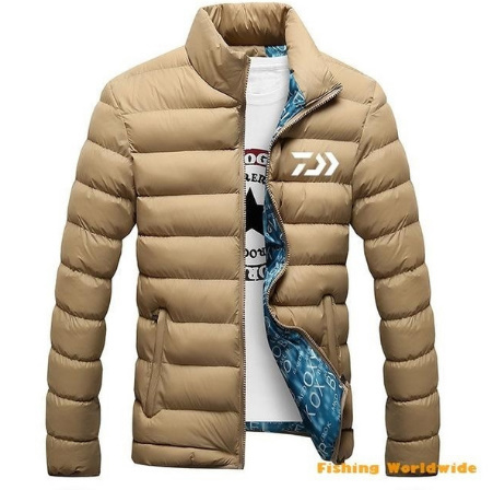 New Autumn Winter DAIWA Fishing Clothing Outdoor Sport Cotton Warm Hiking Fishing Jacket Windproof Breathable Fishing Shirts_画像5