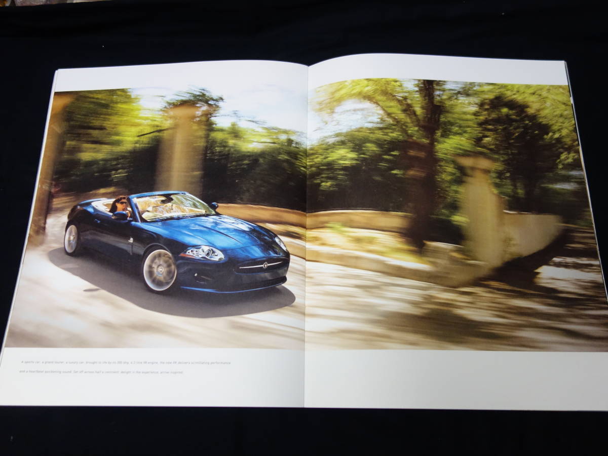 【¥2000 即決】2006年 Jaguar ジャガー XK シリーズ タイプX150 専用 本カタログ 英語版 / ジャガー ジャパン㈱ 【当時もの】_画像6