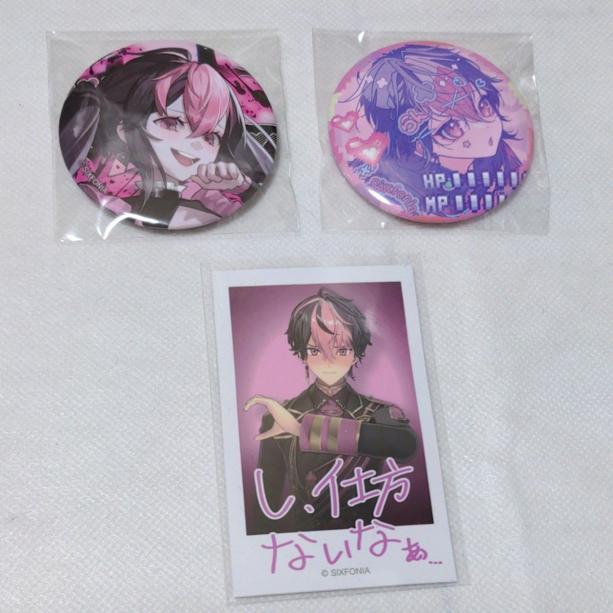 シクフォニ 缶バッジ トレカ チェキ風カード｜Yahoo!フリマ（旧PayPay