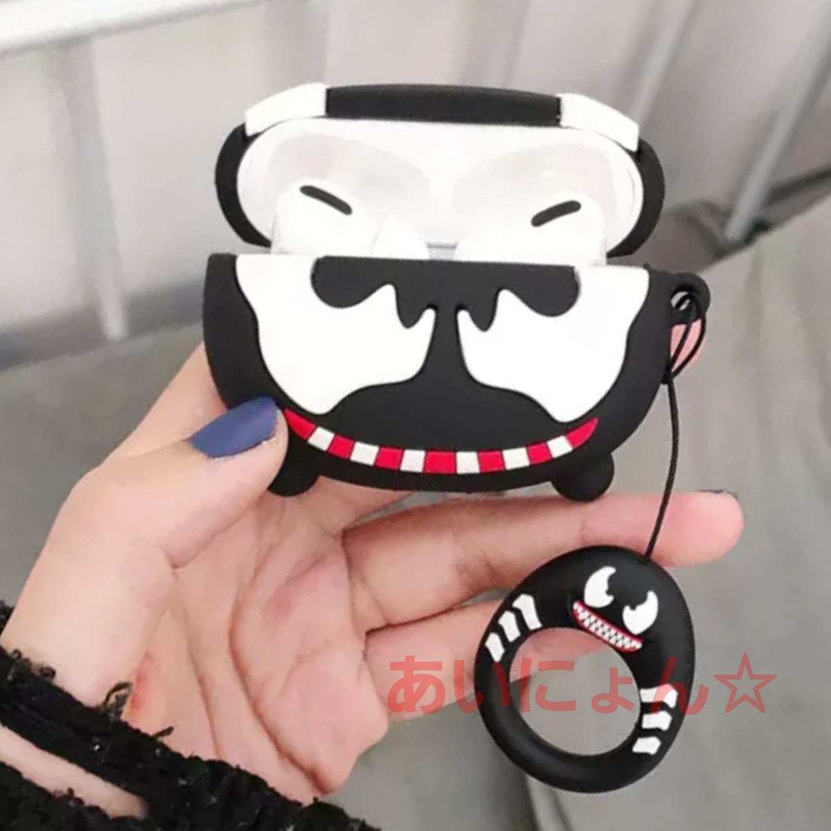 VENOM airpods ケース エアポッズ ヴェノム PRO プロ カバー