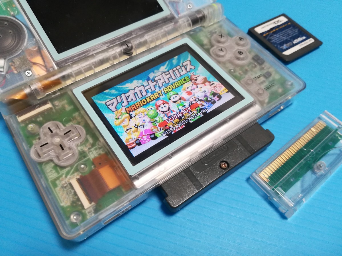 Paypayフリマ ニンテンドーdslite 本体 クリアー 充電器 Dsソフト スパイダーマン2 Gbaソフト マリオカートアドバンス