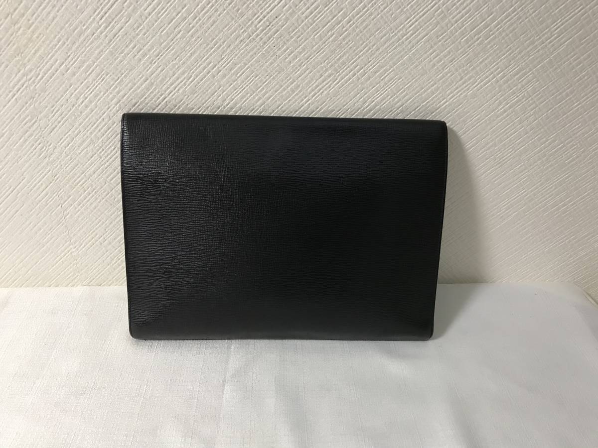 超お買い得!】 本物ロエベLOEWE本革レザーデカビッグクラッチセカンド