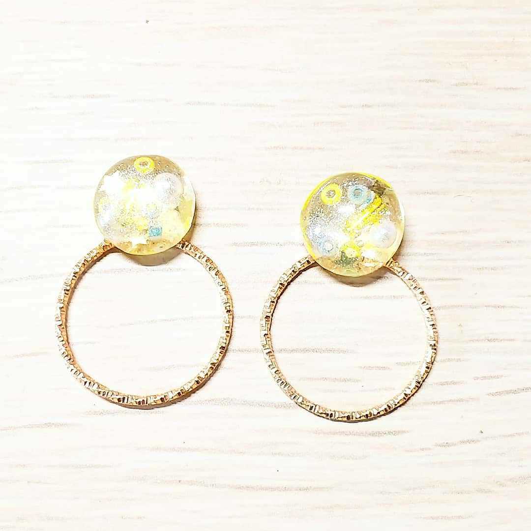 ヤフオク ピアス イヤリング ハンドメイド ゴールド Uvレ ヤフオク ピアス イヤリング ハンドメイド ゴールド Uvレ
