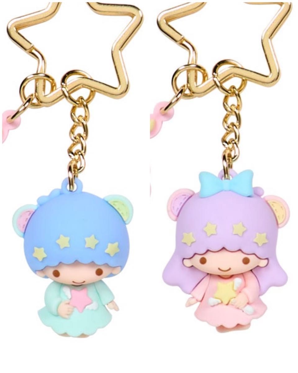 新品】キキララ シークレットキーホルダー リトルツインスターズ星空の