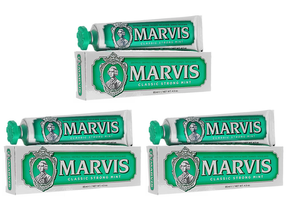 ma- screw (Marvis) Classics to long mint * toe s paste 85ml profitable 3 pcs set fluorine combination Italy made brush teeth abroad direct delivery goods 