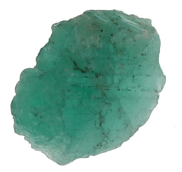 天然 エメラルド 原石 3.39ct ルース コロンビア産 G46 保証書付き