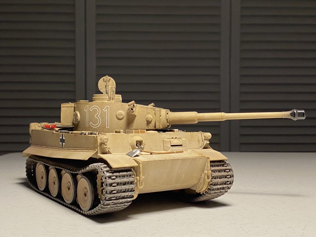 ヤフオク! - タミヤ 1/35 ドイツ重戦車 タイガーI 極初期生産