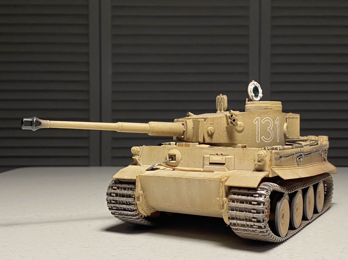 ヤフオク! - タミヤ 1/35 ドイツ重戦車 タイガーI 極初期生産
