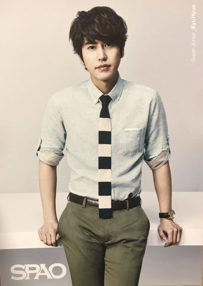 非売品 super junior キュヒョン SPAO ポストカード A_画像1