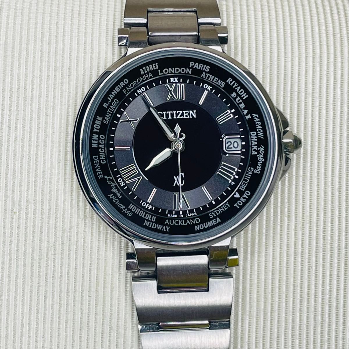 CITIZEN シチズン クロスシー XC エコドライブ 腕時計 デイト ソーラー