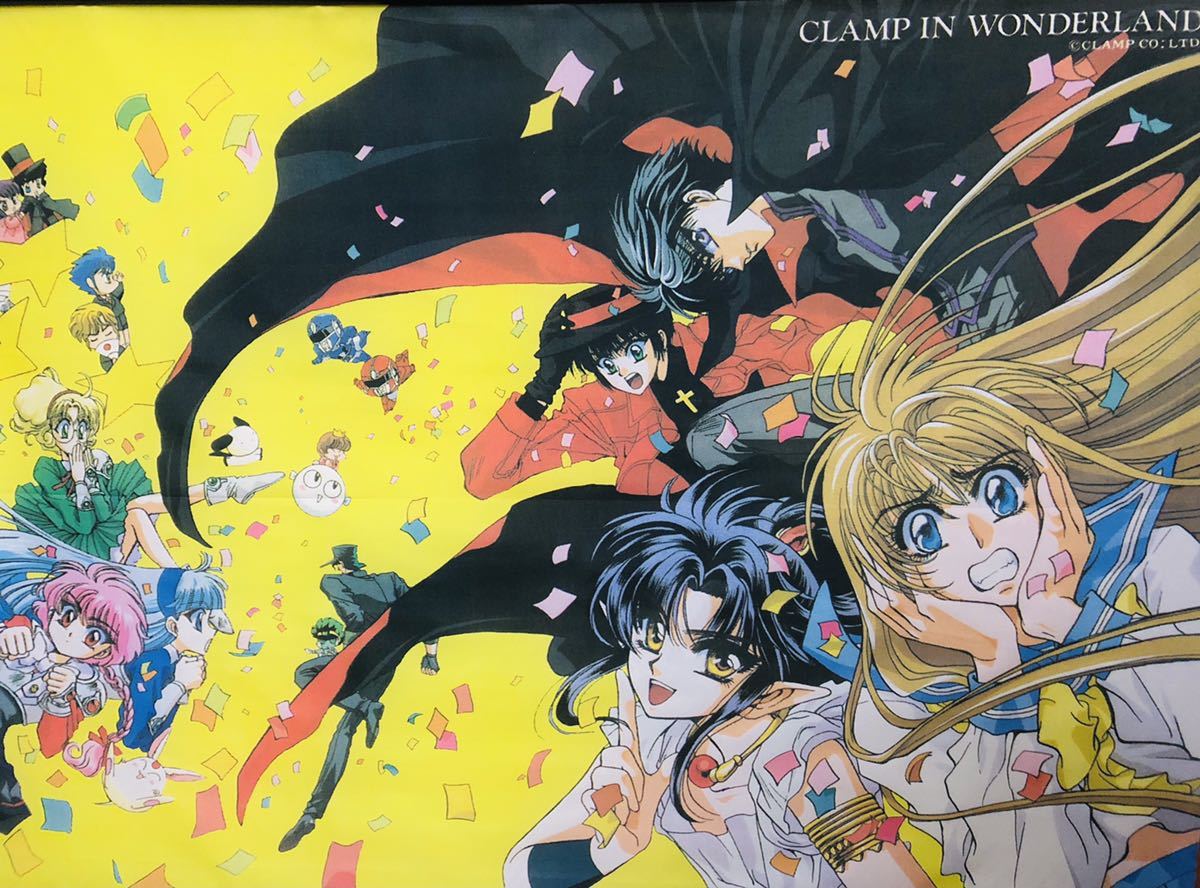 ヤフオク 美品 Clamp Clamp In Wonderland タペストリー X