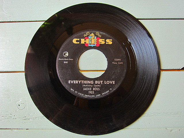 JACKIE ROSS●SELFISH ONE/EVERYTHING BUT LOVE CHESS 1903●201206t1-rcd-7-fnレコード米盤US盤64年ソウル60's_画像4