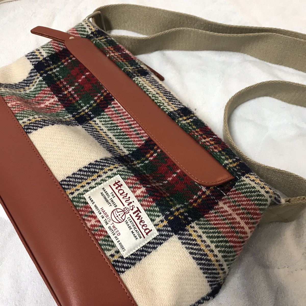 正規取扱店】 ハリスツイード フレディアンドグロスター ショルダー