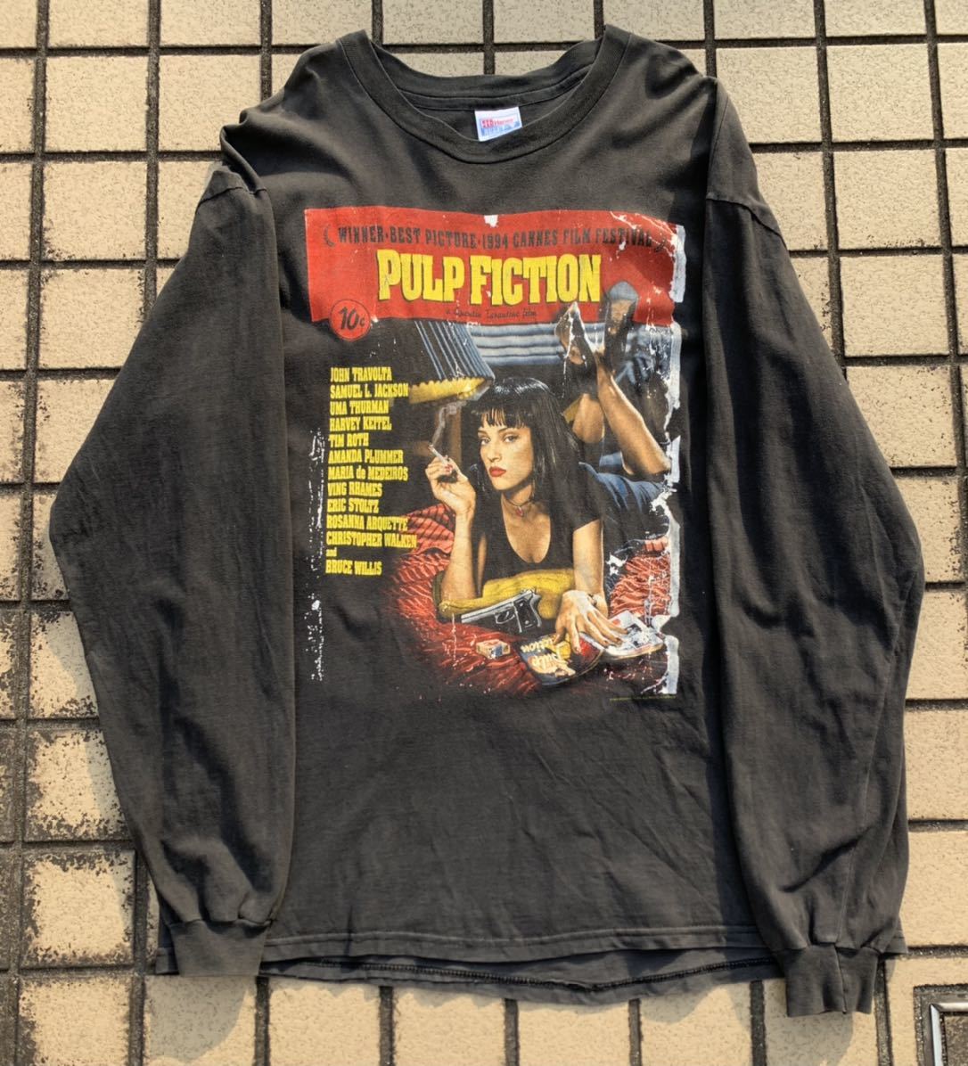 90s ビンテージ パルプフィクション Tシャツ pulp fiction www