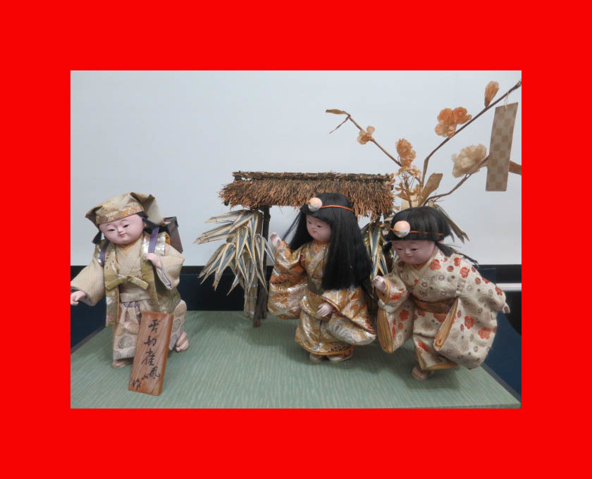 ・即決【人形館】「舌切り雀D-364」衣装人形・市松人形.雛人形・木目込み人形〝衣〟
